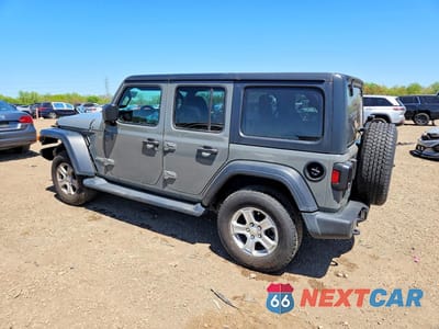 Drugie zdjęcie samochodu z przodu: 2020 JEEP WRANGLER UNLIMITED SPORT VIN:1C4HJXDG9LW216589 - miniatura