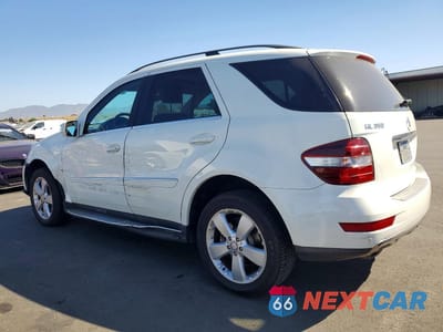 Drugie zdjęcie samochodu z przodu: 2010 MERCEDES-BENZ ML 350 4MATIC VIN:4JGBB8GBXAA564920 - miniatura