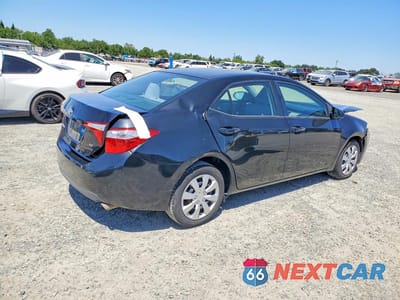 Trzecie zdjęcie samochodu z tyłu: 2015 TOYOTA COROLLA LE VIN:2T1BURHE2FC258374 - miniatura