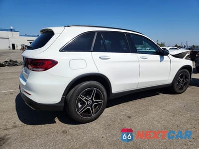 Trzecie zdjęcie samochodu z tyłu: 2022 MERCEDES-BENZ GLC 300 VIN:W1N0G8DB9NG095428 - miniatura