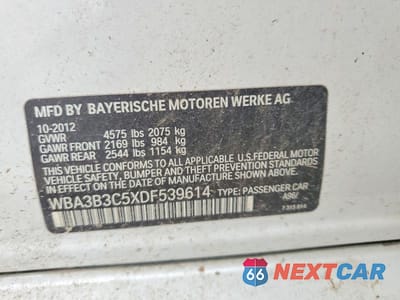 Zdjęcie 12 z 12 samochodu: 2013 BMW 328 XI VIN:WBA3B3C5XDF539614 - miniatura