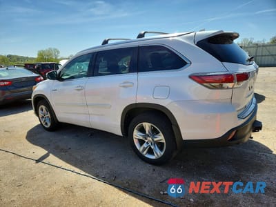 Drugie zdjęcie samochodu z przodu: 2015 TOYOTA HIGHLANDER HYBRID LIMITED VIN:5TDDCRFHXFS011569 - miniatura