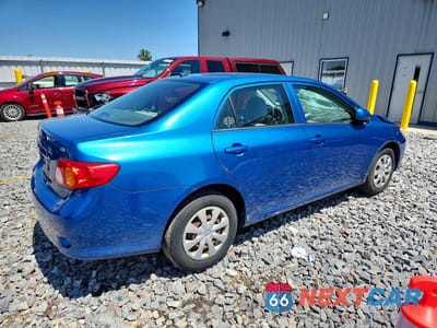 Trzecie zdjęcie samochodu z tyłu: 2009 TOYOTA COROLLA LE VIN:JTDBL40E69J031716 - miniatura
