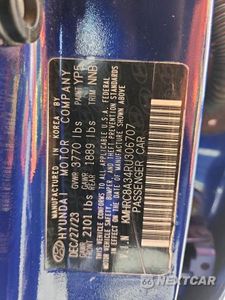 Zdjęcie 12 z 12 samochodu: 2024 HYUNDAI VENUE SEL VIN:KMHRC8A34RU306707 - miniatura