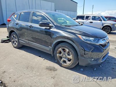 Czwarte zdjęcie samochodu z boku: 2019 HONDA CR-V EX VIN:7FARW1H57KE016183 - miniatura