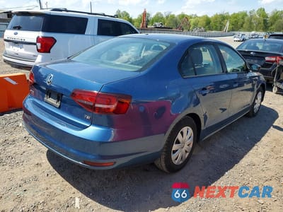 Trzecie zdjęcie samochodu z tyłu: 2016 VOLKSWAGEN JETTA S VIN:3VW267AJ8GM284540 - miniatura