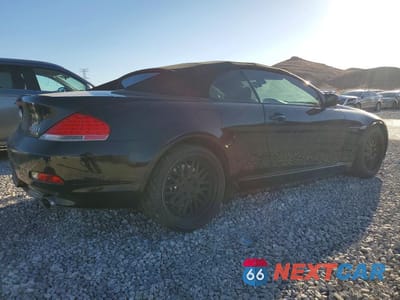 Trzecie zdjęcie samochodu z tyłu: 2006 BMW 650 I VIN:WBAEK13476CN78265 - miniatura