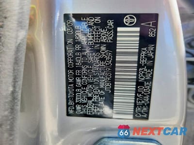 Zdjęcie 13 z 13 samochodu: 2009 TOYOTA YARIS BASE VIN:JTDBT903191343597 - miniatura