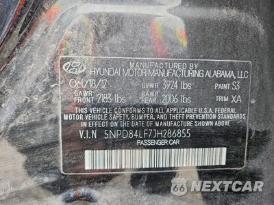 Zdjęcie 12 z 12 samochodu: 2018 HYUNDAI ELANTRA SEL VIN:5NPD84LF7JH286855 - miniatura