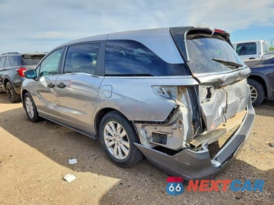 Drugie zdjęcie samochodu z przodu: 2019 HONDA ODYSSEY LX VIN:5FNRL6H23KB045543 - miniatura