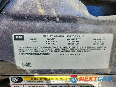 Zdjęcie 12 z 12 samochodu: 2010 CHEVROLET MALIBU LTZ VIN:1G1ZE5E06A4150678 - miniatura