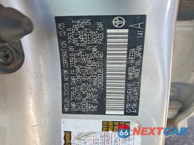 Zdjęcie 12 z 12 samochodu: 2005 TOYOTA PRIUS BASE VIN:JTDKB20U857011487 - miniatura