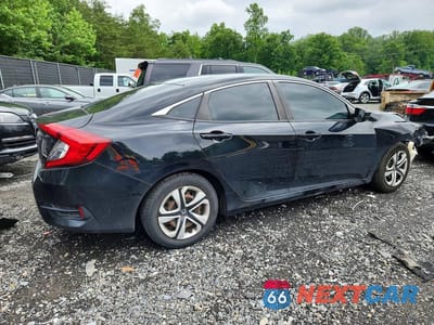 Trzecie zdjęcie samochodu z tyłu: 2018 HONDA CIVIC LX VIN:19XFC2F52JE207532 - miniatura