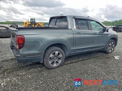 Trzecie zdjęcie samochodu z tyłu: 2019 HONDA RIDGELINE RTL VIN:5FPYK3F60KB025969 - miniatura