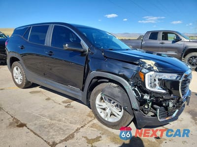 Czwarte zdjęcie samochodu z boku: 2022 GMC TERRAIN SLE VIN:3GKALTEV4NL260272 - miniatura
