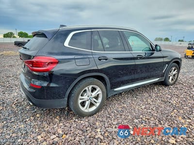 Trzecie zdjęcie samochodu z tyłu: 2020 BMW X3 XDRIVE30I VIN:5UXTY5C01LLE58391 - miniatura