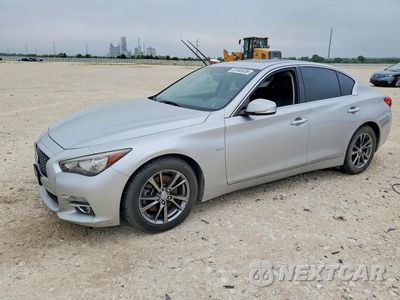 2017 INFINITI Q50 3.0T SIGNATURE EDITION JN1EV7AR6HM837985 - główne zdjęcie licytacji z USA - miniatura