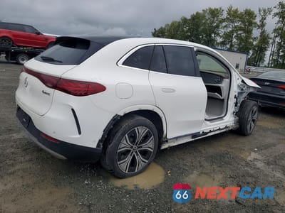 Trzecie zdjęcie samochodu z tyłu: 2023 MERCEDES-BENZ EQE SUV 350 4MATIC VIN:4JGGM1CB9PA010077 - miniatura