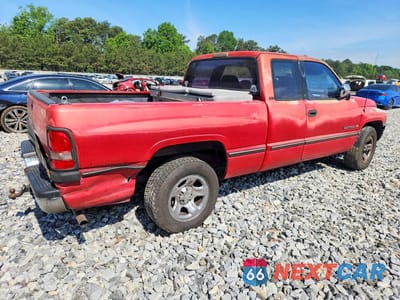 Trzecie zdjęcie samochodu z tyłu: 1996 DODGE RAM 1500 VIN:3B7HC13Y1TM159578 - miniatura