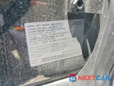 Zdjęcie 14 z 14 samochodu: 2019 AUDI Q7 PRESTIGE VIN:WA1VAAF78KD010746 - miniatura