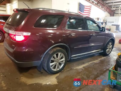 Trzecie zdjęcie samochodu z tyłu: 2012 DODGE DURANGO CREW VIN:1C4RDJDG8CC144827 - miniatura