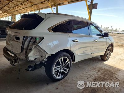 Trzecie zdjęcie samochodu z tyłu: 2017 ACURA MDX ADVANCE VIN:5FRYD3H82HB003044 - miniatura