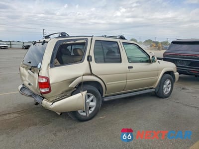 Trzecie zdjęcie samochodu z tyłu: 2000 NISSAN PATHFINDER XE VIN:JN8AR07Y5YW444204 - miniatura