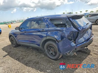 Drugie zdjęcie samochodu z przodu: 2021 FORD EXPLORER VIN:1FM5K8AC1MNA15750 - miniatura