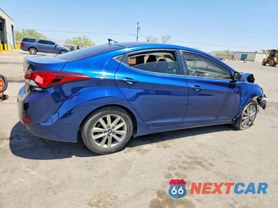 Trzecie zdjęcie samochodu z tyłu: 2015 HYUNDAI ELANTRA SE VIN:5NPDH4AE5FH619653 - miniatura