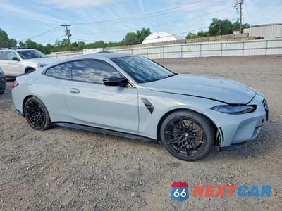 Czwarte zdjęcie samochodu z boku: 2024 BMW M4 COMPETITION VIN:WBS43AZ0XRCN74661 - miniatura