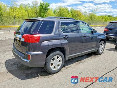 Trzecie zdjęcie samochodu z tyłu: 2016 GMC TERRAIN SLE VIN:2GKFLTEK2G6126296 - miniatura