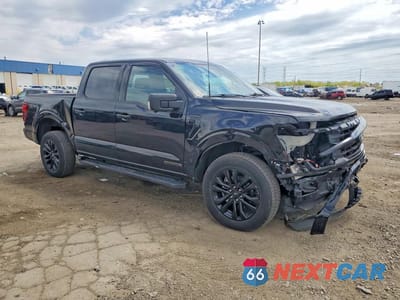 Czwarte zdjęcie samochodu z boku: 2024 FORD F150 XLT VIN:1FTFW3LD8RFA01691 - miniatura