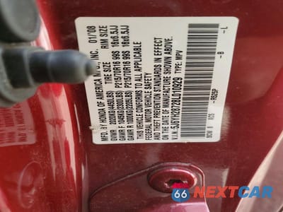 Zdjęcie 13 z 13 samochodu: 2008 HONDA ELEMENT EX VIN:5J6YH28728L010929 - miniatura