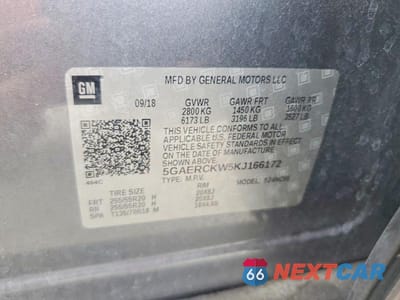 Zdjęcie 13 z 13 samochodu: 2019 BUICK ENCLAVE PREMIUM VIN:5GAERCKW5KJ166172 - miniatura
