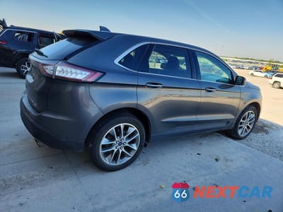 Trzecie zdjęcie samochodu z tyłu: 2018 FORD EDGE TITANIUM VIN:2FMPK4K93JBC31868 - miniatura