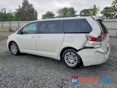 Drugie zdjęcie samochodu z przodu: 2016 TOYOTA SIENNA XLE 8-PASSENGER VIN:5TDYK3DC9GS731715 - miniatura