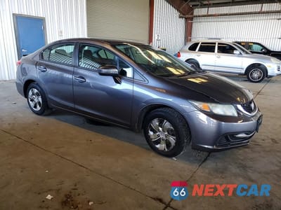 Czwarte zdjęcie samochodu z boku: 2015 HONDA CIVIC LX VIN:2HGFB2F56FH518140 - miniatura
