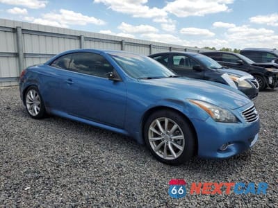 Czwarte zdjęcie samochodu z boku: 2013 INFINITI G37 CONVERTIBLE BASE VIN:JN1CV6FE9DM771515 - miniatura