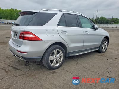 Trzecie zdjęcie samochodu z tyłu: 2012 MERCEDES-BENZ ML 350 BLUETEC VIN:4JGDA2EB1CA080259 - miniatura