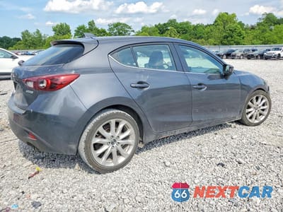 Trzecie zdjęcie samochodu z tyłu: 2014 MAZDA 3 GRAND TOURING VIN:JM1BM1M37E1163429 - miniatura