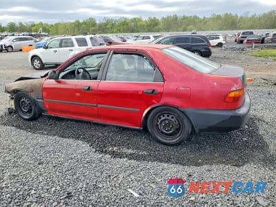 Drugie zdjęcie samochodu z przodu: 1993 HONDA CIVIC LX VIN:1HGEG865XPL006255 - miniatura