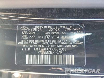 Zdjęcie 12 z 12 samochodu: 2025 HYUNDAI ELANTRA SEL SPORT VIN:KMHLM4DG9SU887881 - miniatura