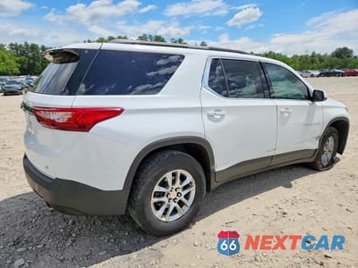 Trzecie zdjęcie samochodu z tyłu: 2019 CHEVROLET TRAVERSE LT VIN:1GNEVGKW6KJ248372 - miniatura
