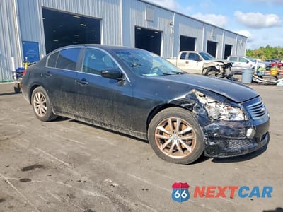 Czwarte zdjęcie samochodu z boku: 2009 INFINITI G37 BASE VIN:JNKCV61EX9M309846 - miniatura