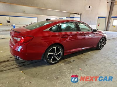 Trzecie zdjęcie samochodu z tyłu: 2022 HONDA ACCORD SPORT SE VIN:1HGCV1F43NA038551 - miniatura