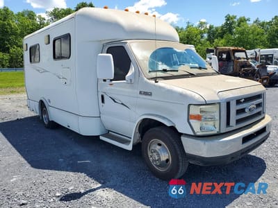 Czwarte zdjęcie samochodu z boku: 2009 FORD E350 RV VIN:1FDWE35S29DA03068 - miniatura