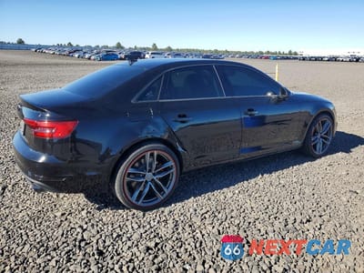 Trzecie zdjęcie samochodu z tyłu: 2017 AUDI A4 PREMIUM VIN:WAUGNAF47HN000640 - miniatura