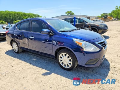 Czwarte zdjęcie samochodu z boku: 2019 NISSAN VERSA SV VIN:3N1CN7AP2KL812038 - miniatura