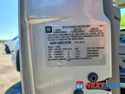 Zdjęcie 13 z 13 samochodu: 2008 GMC ENVOY VIN:1GKDT13S682135788 - miniatura