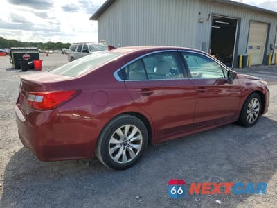 Trzecie zdjęcie samochodu z tyłu: 2017 SUBARU LEGACY 2.5I PREMIUM VIN:4S3BNAC63H3010256 - miniatura